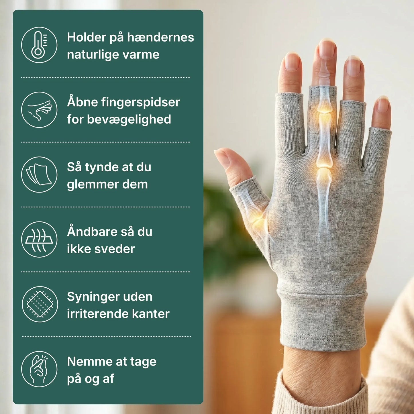Premium Pedavia™ Handsker