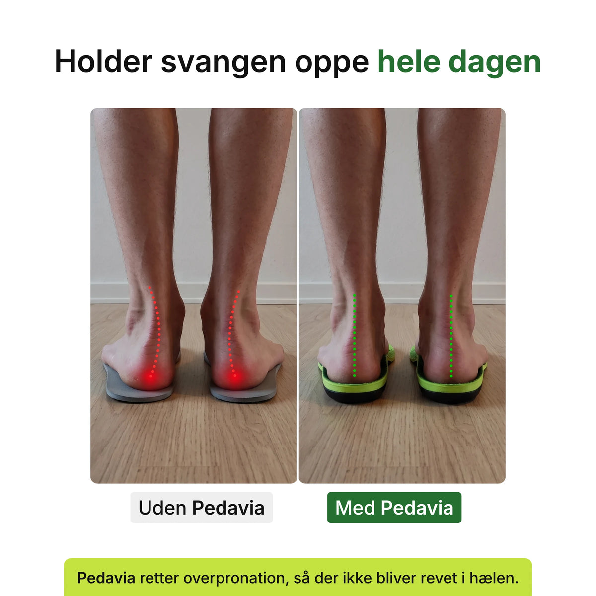 Pedavia Indlægssåler 2.0