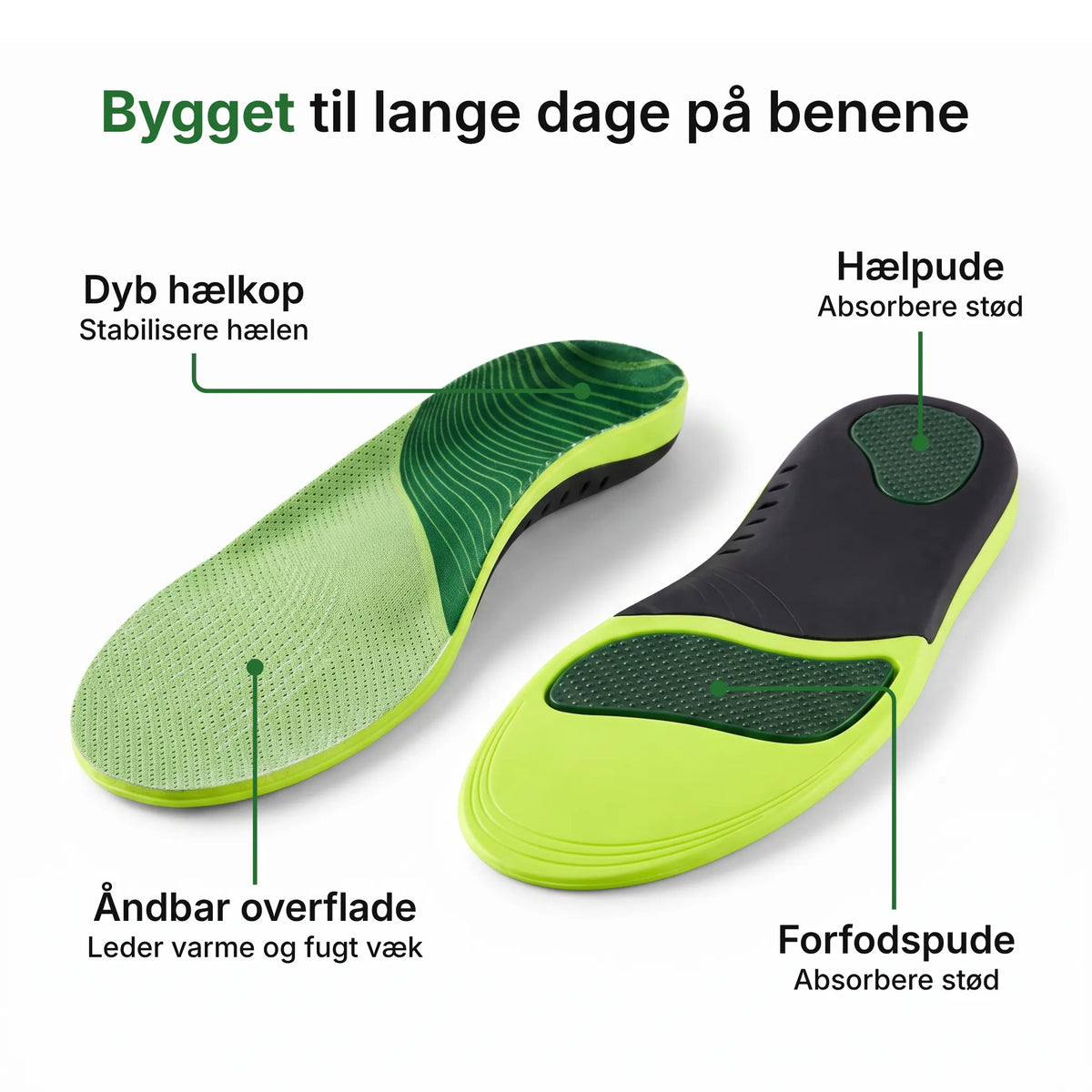 Pedavia Indlægssåler 2.0