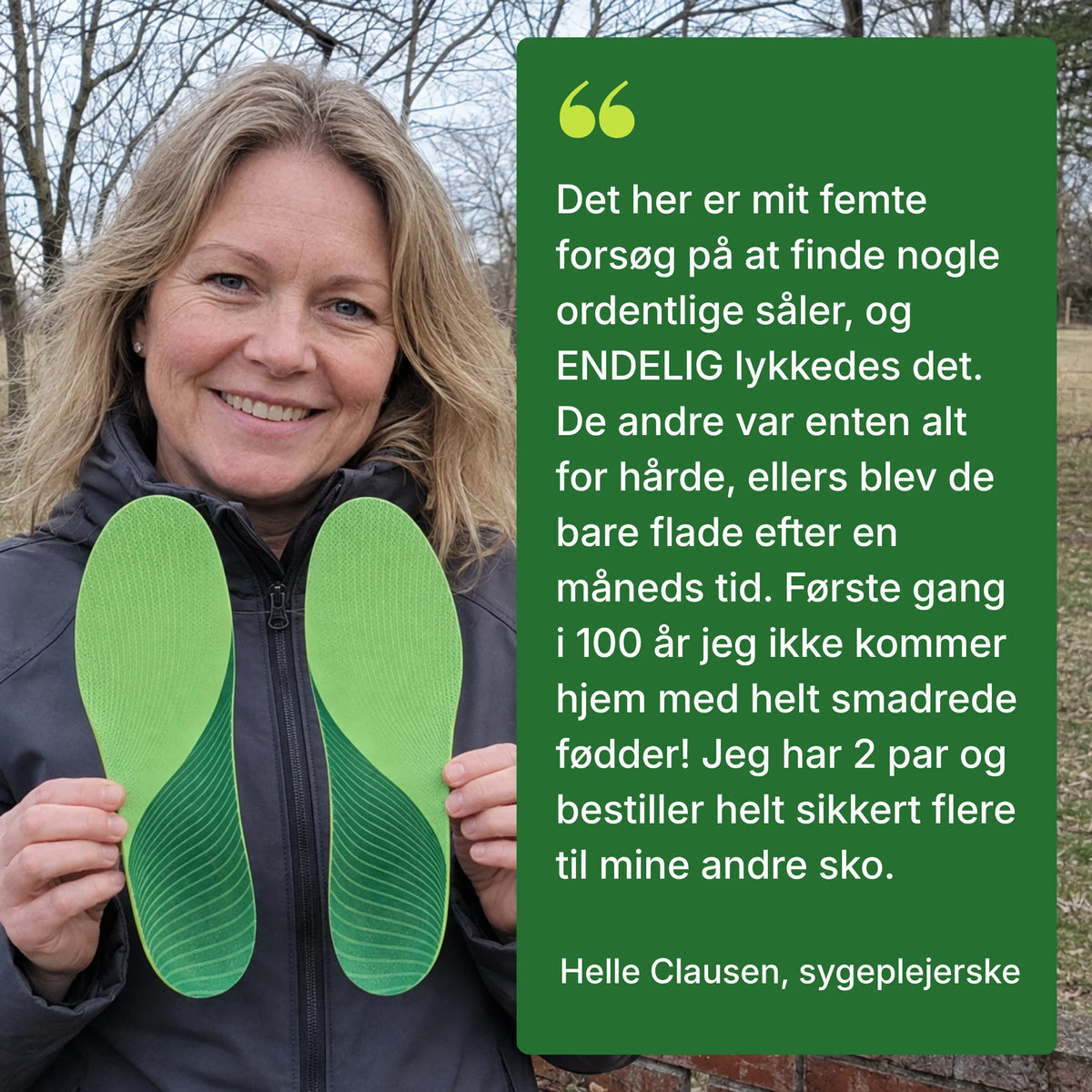 Pedavia Indlægssåler 2.0